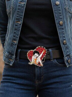 Betty Boop Belt Buckle